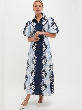 Tuckernuck Blue Fog Delaney Dress Size M